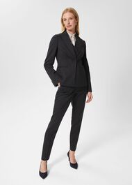 Chelsea Jacket, Charcoal Ivory, hi-res