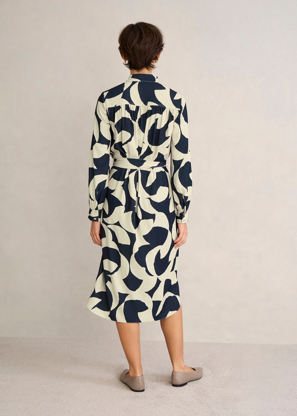 Alisa Dress, Blue Sandstone, hi-res