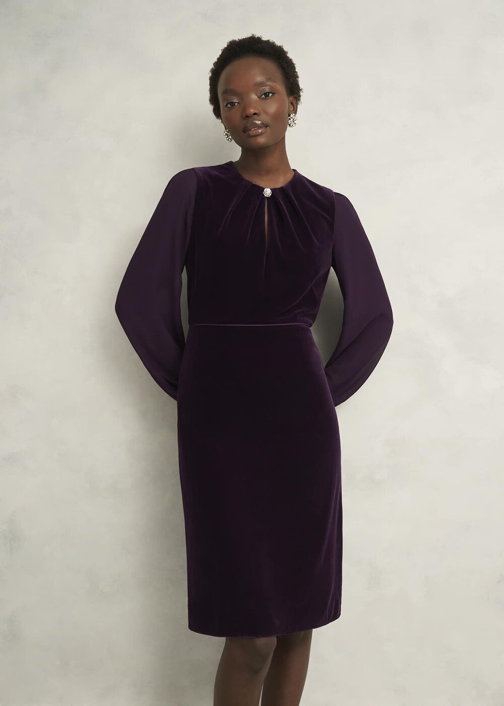 Willow Dress, Mulberry Purple, hi-res