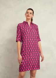 Marciella Dress, Pink Multi, hi-res
