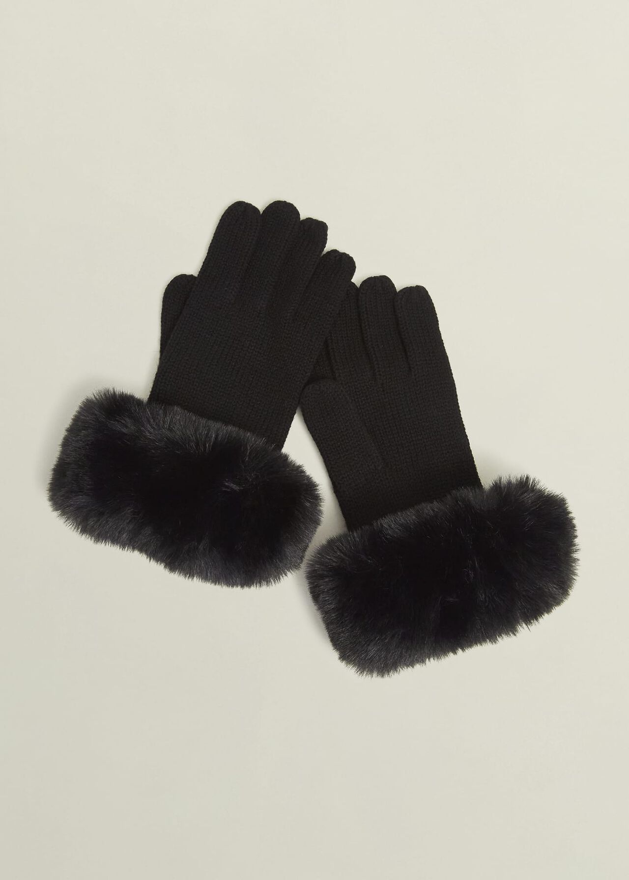 Alison Gloves, Black, hi-res