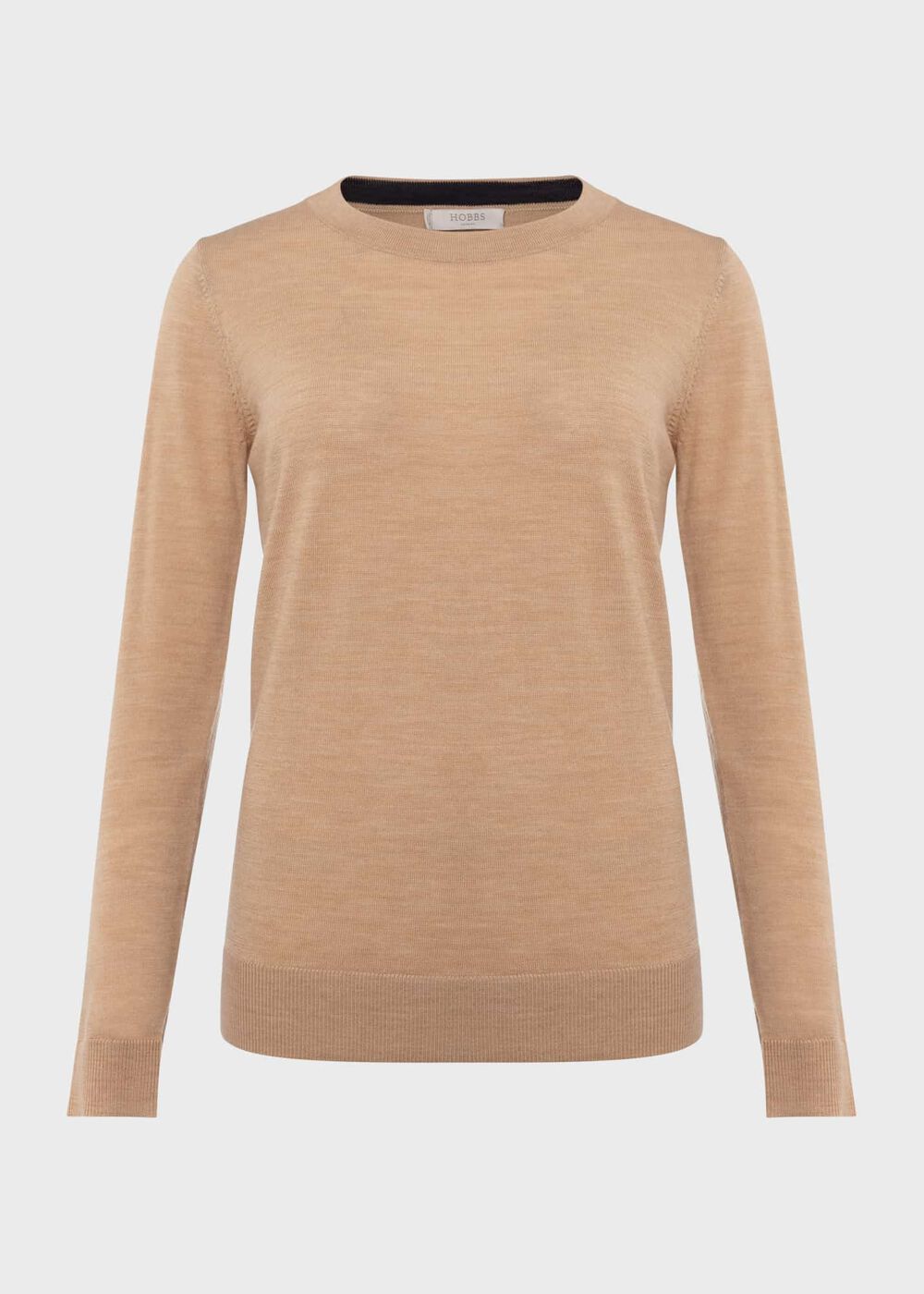 Penny Merino Wool Sweater, Camel, hi-res