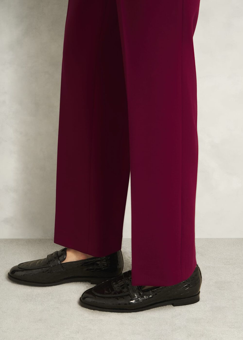 Mabel Straight Pants, Beryl Red, hi-res