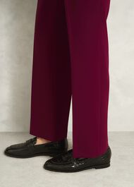 Mabel Straight Pants, Beryl Red, hi-res