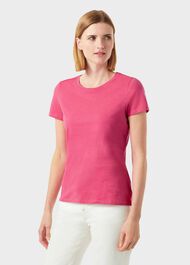 Pixie Cotton T-Shirt, Hot Pink, hi-res