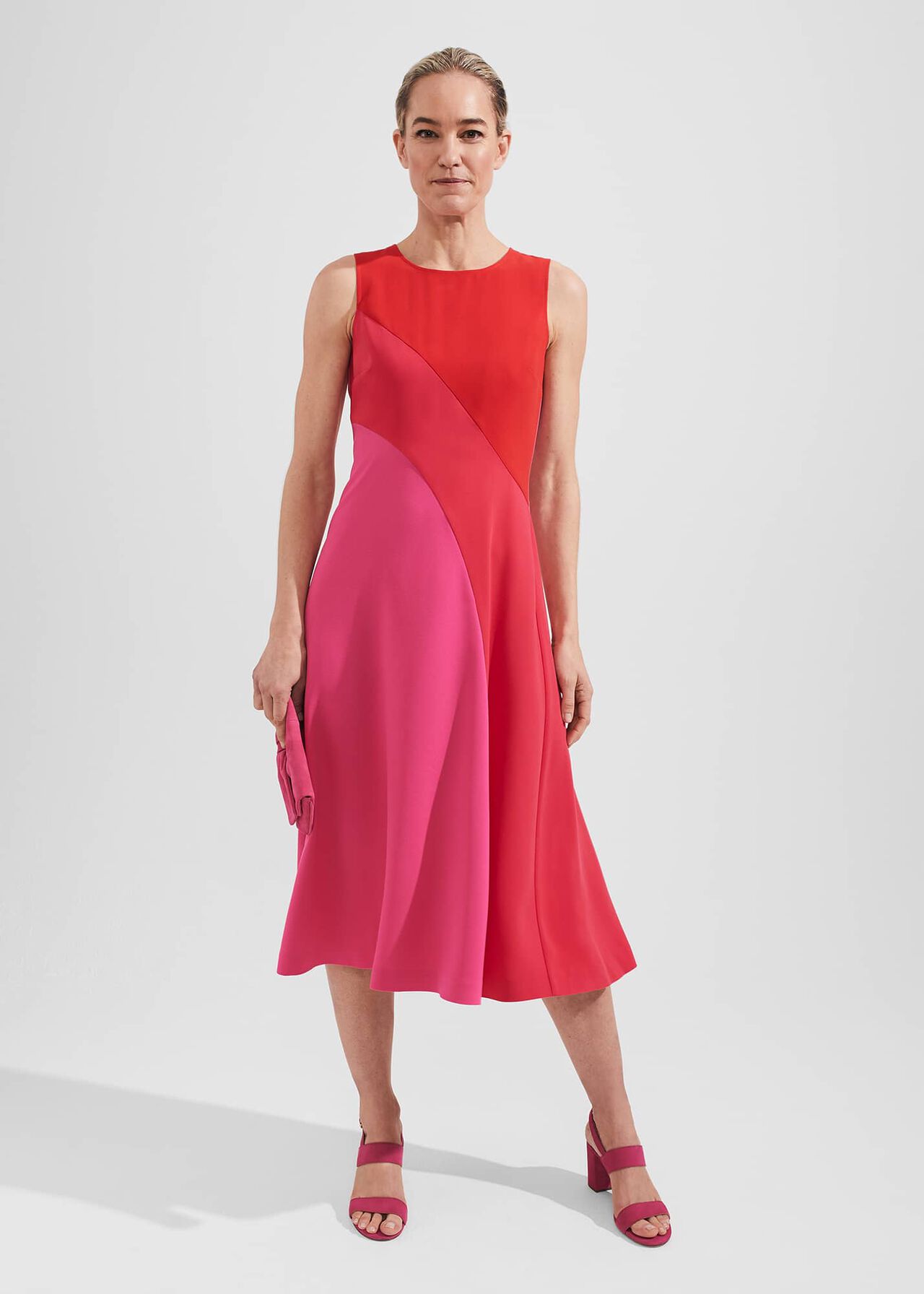 Marla Dress, Pink Multi, hi-res