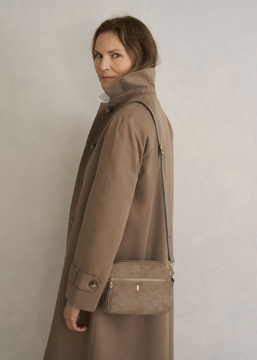 Carlton Crossbody Bag, Mushroom, hi-res