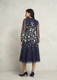 Petite Lois Dress, Midnight Yellow, hi-res