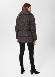 Samara Animal Print Puffer, Animal, hi-res