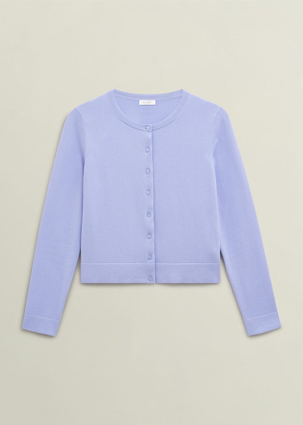 Michelle Cotton Cardigan, Maya Blue, hi-res