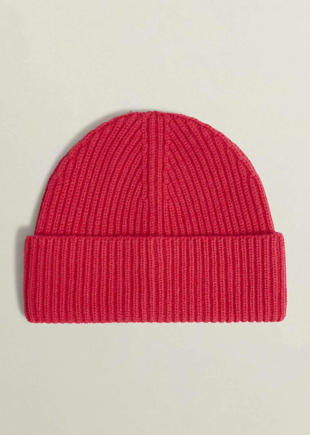 Philipa Knit Hat With Wool , Red, hi-res