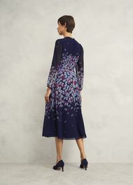 Petite Aurora Dress, Midnight Multi, hi-res