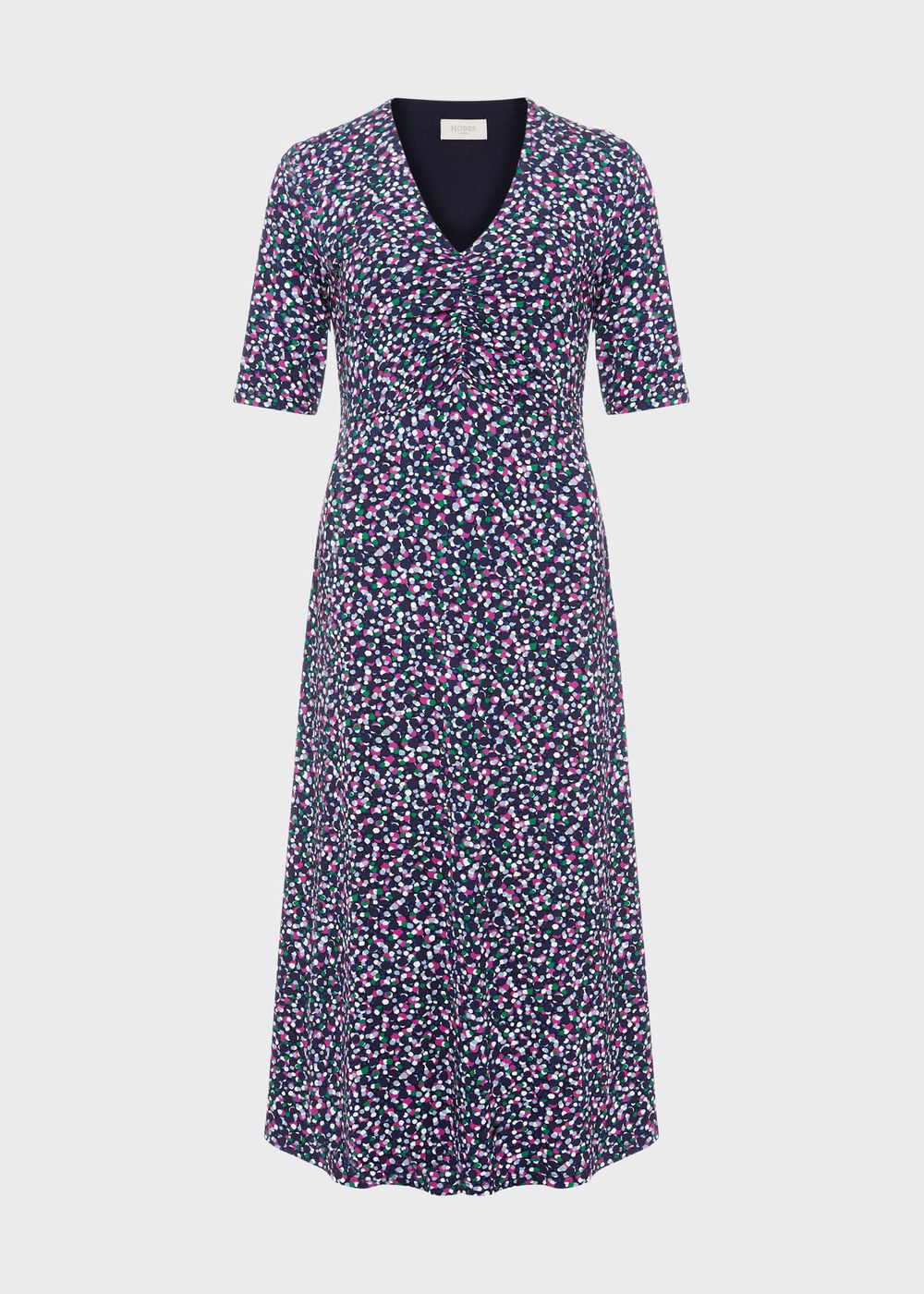 Frankie Dress, Navy Multi, hi-res