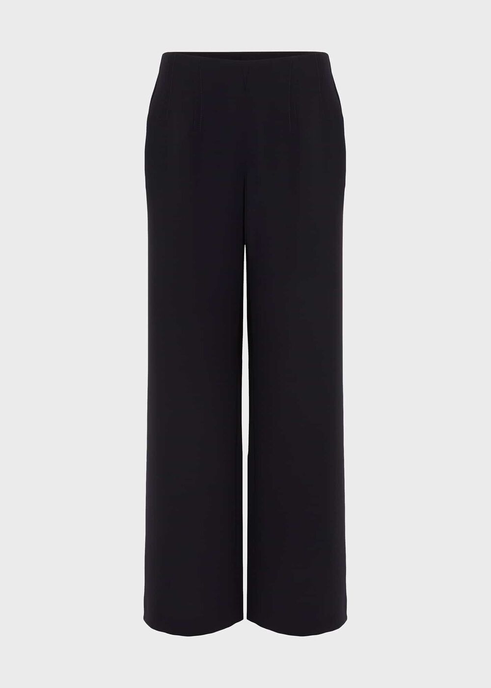 Jaya Wide Leg Trousers, Navy Blue, hi-res