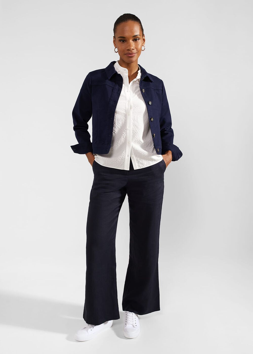 Alexandria Blouse, Ivory, hi-res