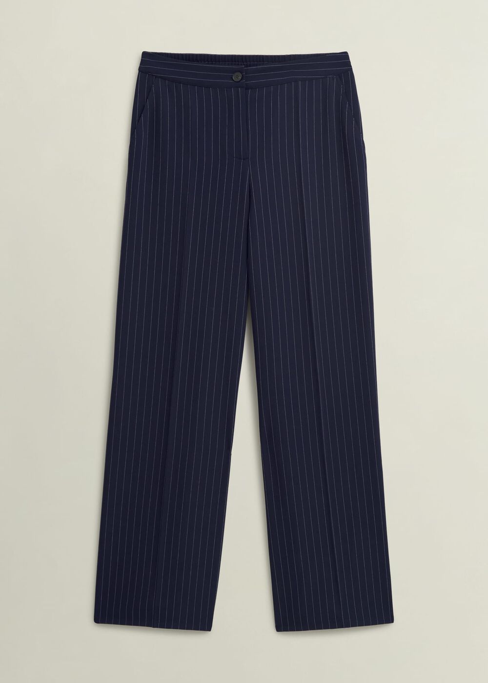 Hadley Pinstripe Pants, Midnight Ivory, hi-res