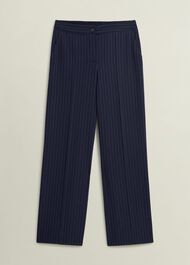 Hadley Pinstripe Pants, Midnight Ivory, hi-res