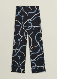Raya Pants, Navy Multi, hi-res