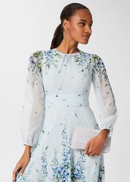 Kensington Clutch, Celeste Blue, hi-res