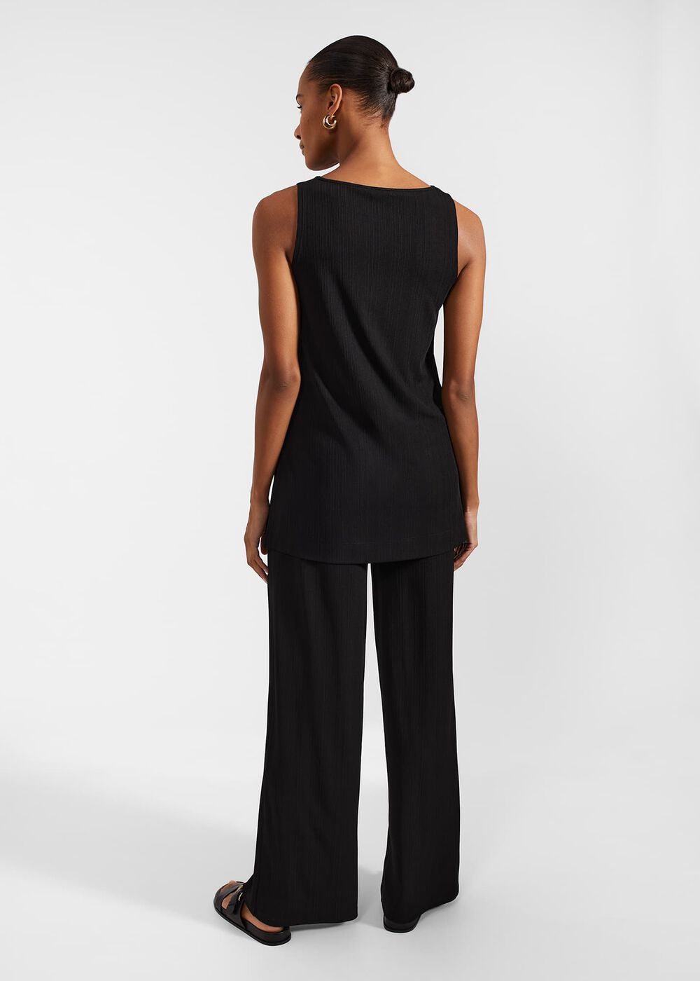 Avery Jersey Pants, Black, hi-res