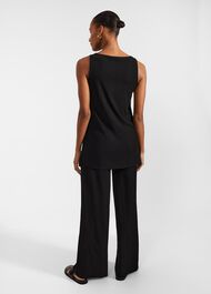 Avery Jersey Pants, Black, hi-res