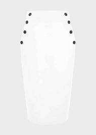 Anita Skirt With Cotton, White, hi-res