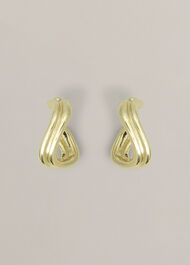 Devina Earrings, Gold, hi-res