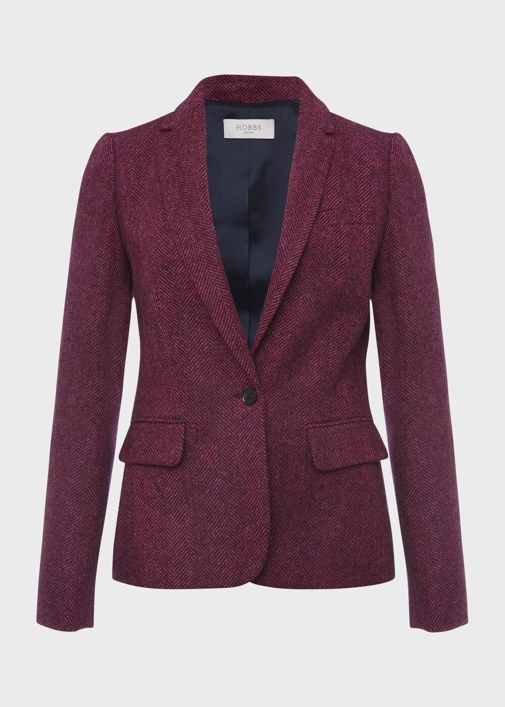 Blake Wool Jacket, Purple Multi, hi-res