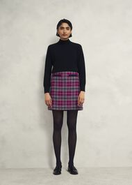 Ruthie Wool Skirt, Pink Multi, hi-res