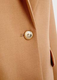 Laurel Wool Blend Blazer, Camel, hi-res