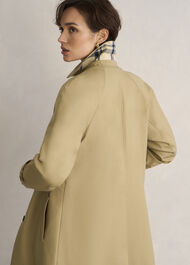 Petite Vivienne Shower Resistant Trench Coat, Fawn Beige, hi-res