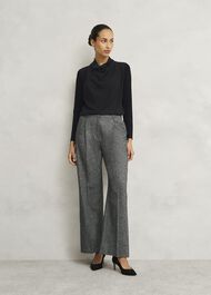 Arielle Blouse, Hobbs Black, hi-res