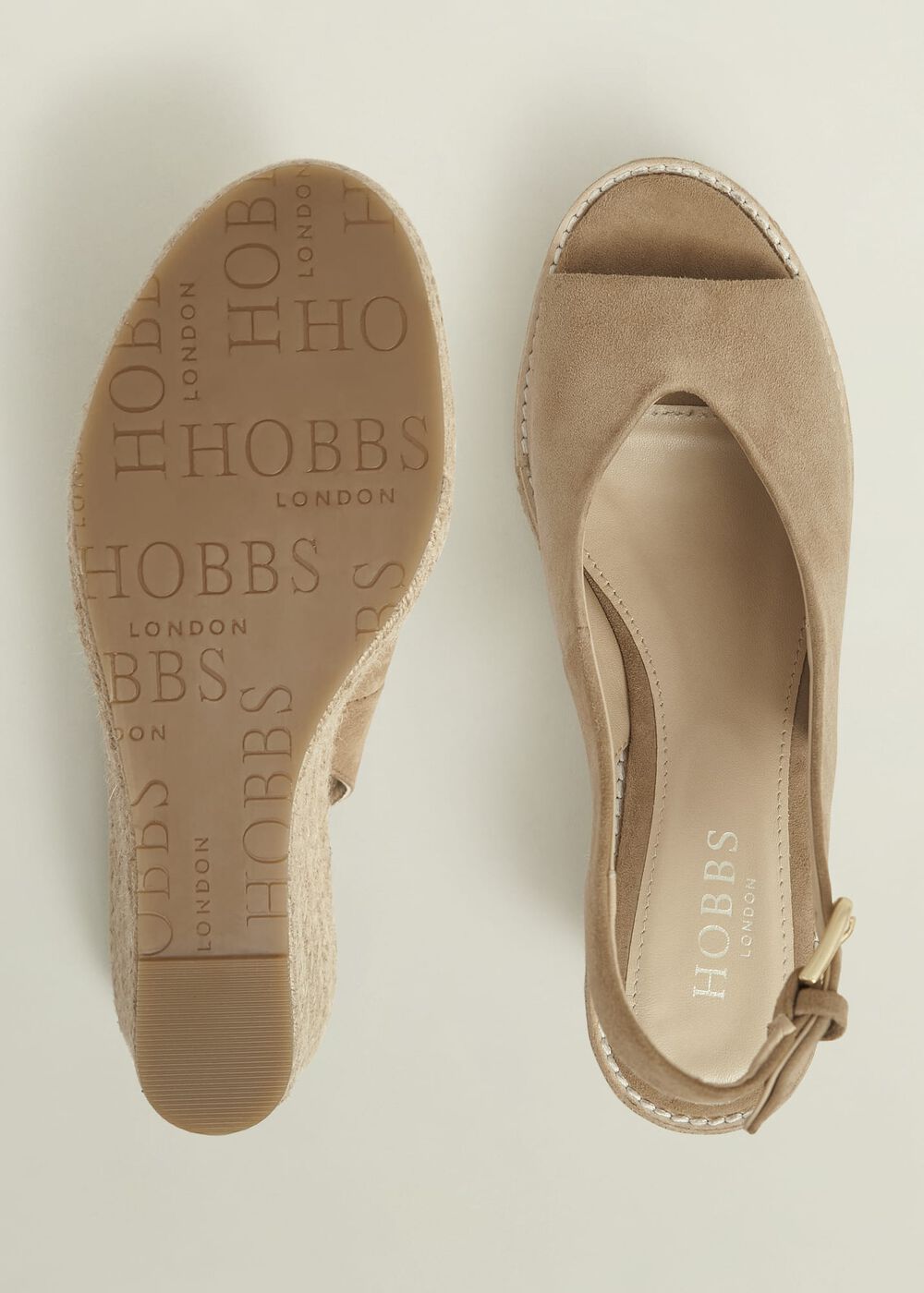 Kali Suede Espadrilles, Light Camel, hi-res