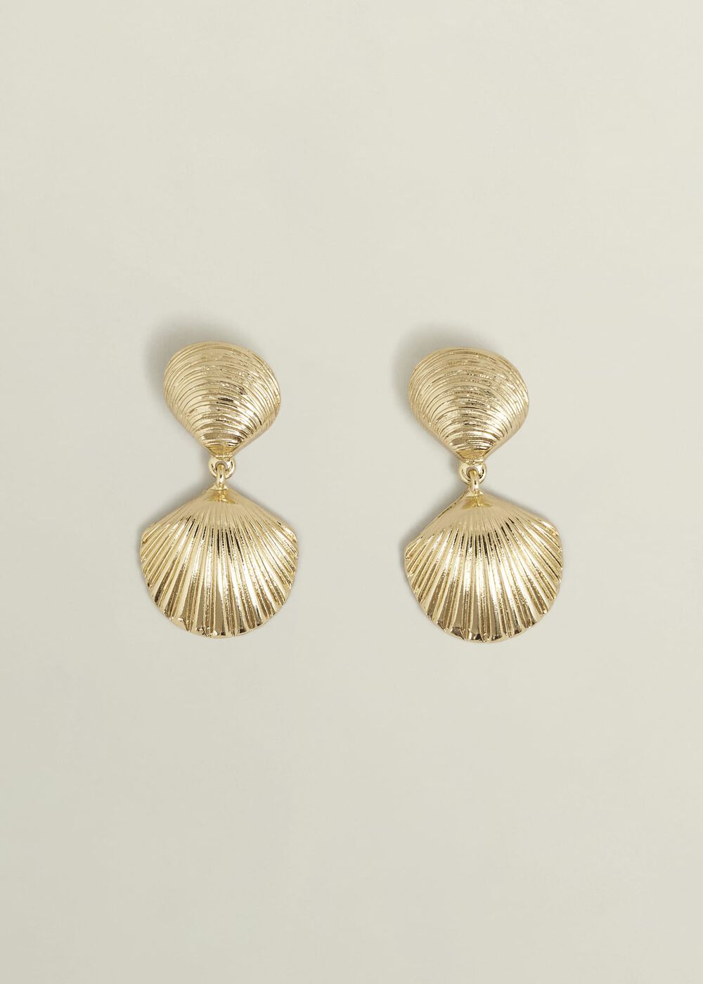 Amaya Shell Earring, Gold, hi-res