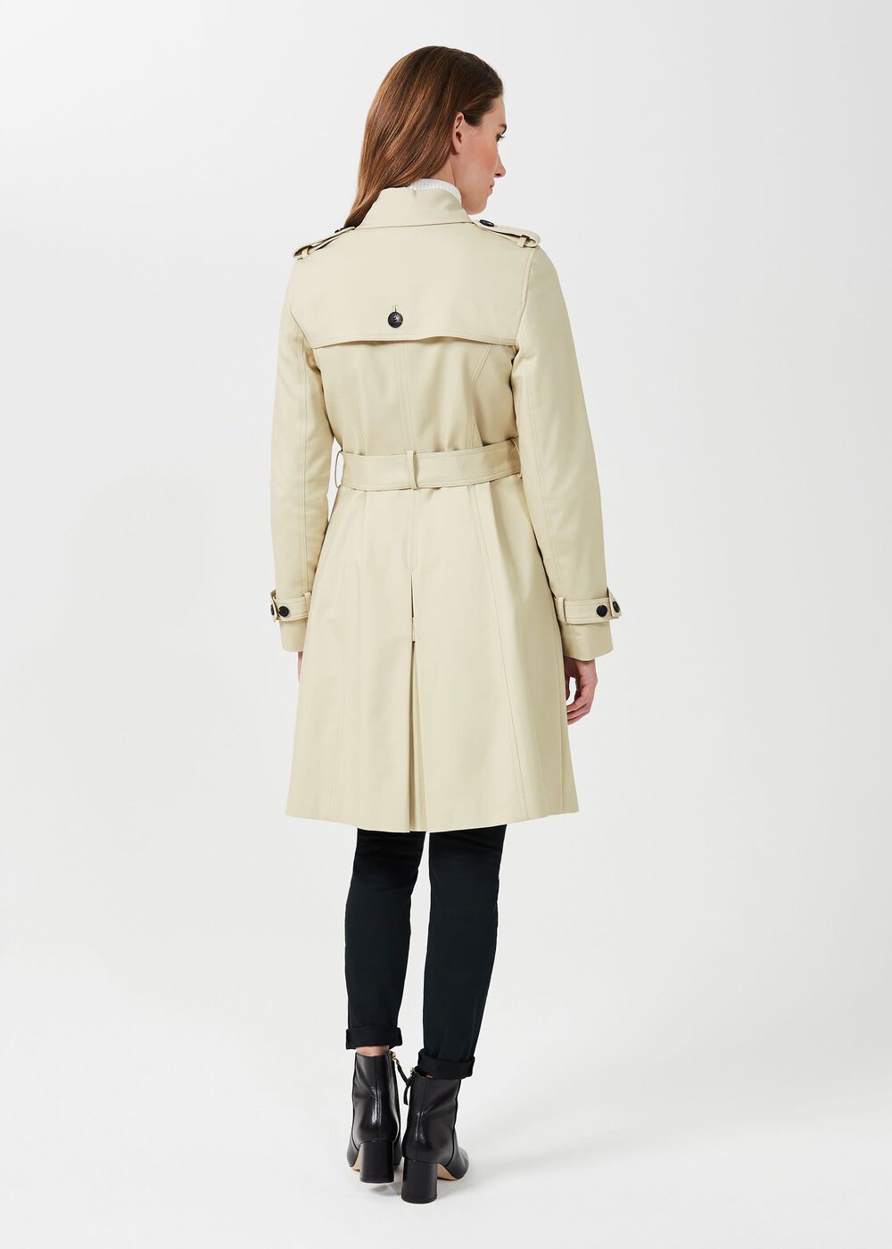 Saskia Water Resistant Trench Coat, New Neutral, hi-res