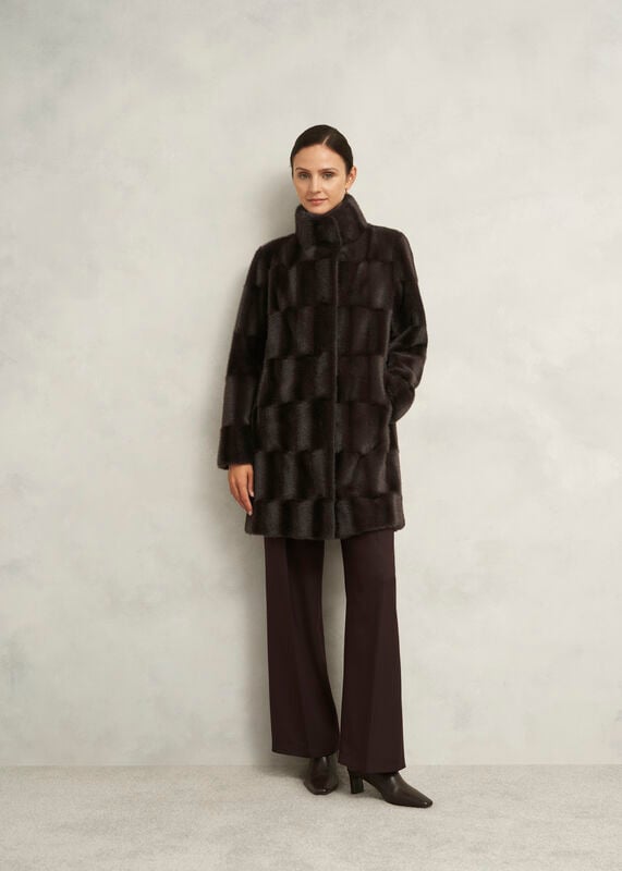 Petite Rosanne Faux Fur Coat