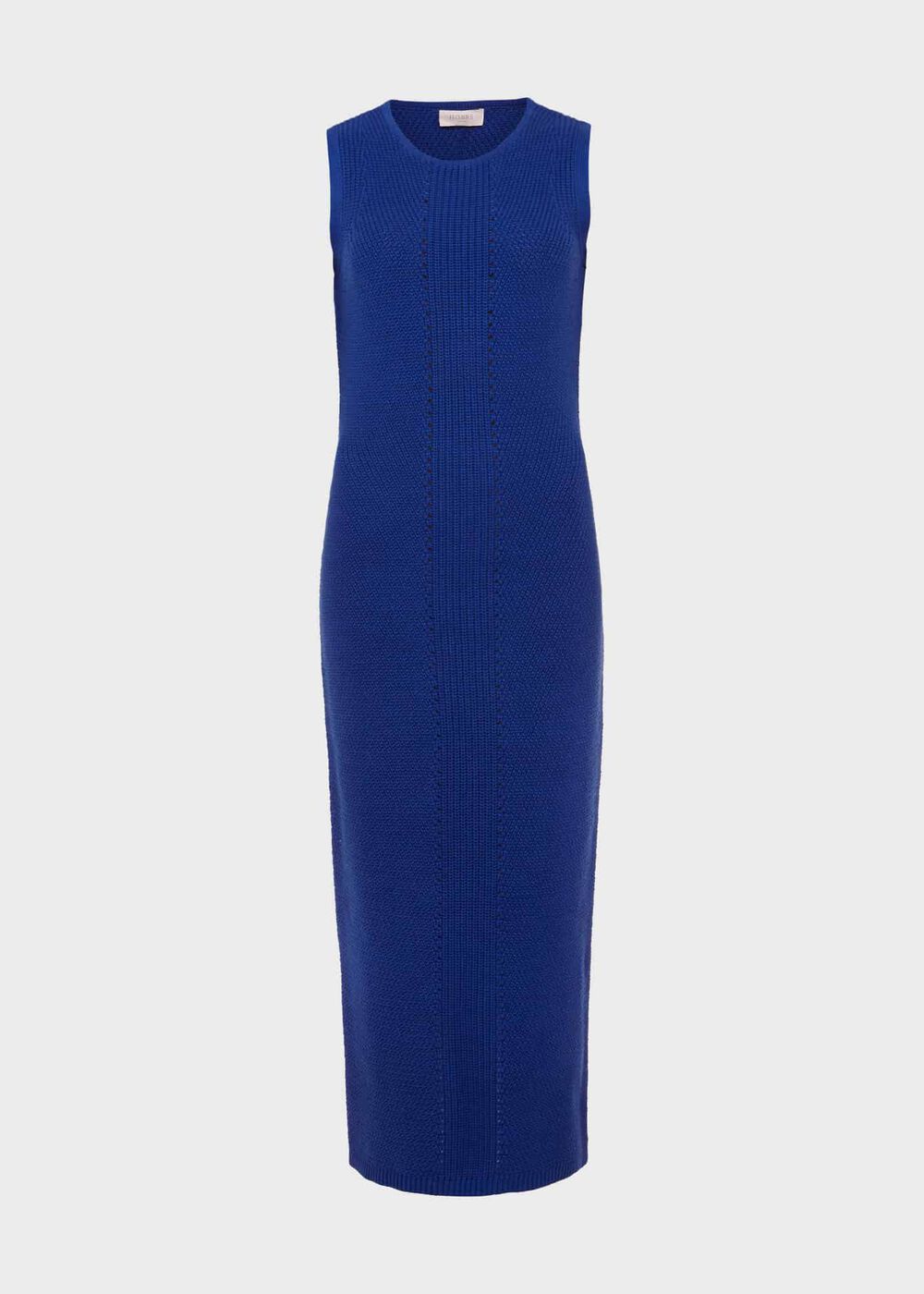 Elea Knitted Dress, Cobalt Blue, hi-res