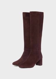 Imogen Long Boots, Aubergine, hi-res