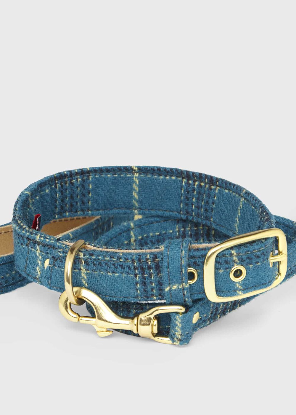 Tweed Dog Lead, Green Multi, hi-res