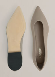 Valentina Ballet Flats, Mushroom, hi-res