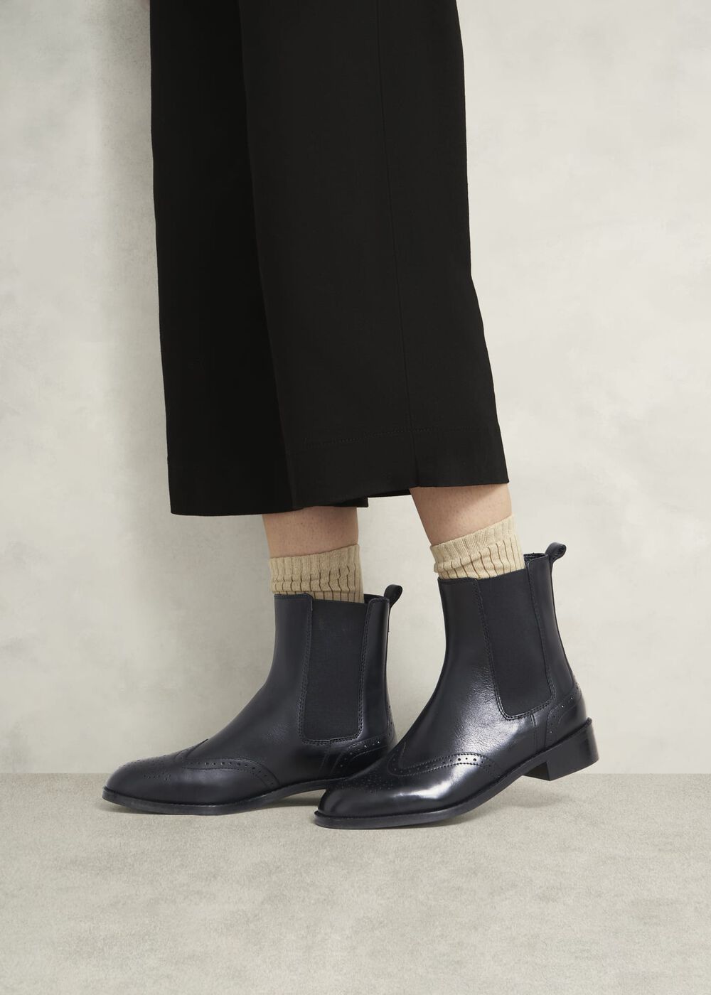 Genevieve Chelsea Boots, Black, hi-res