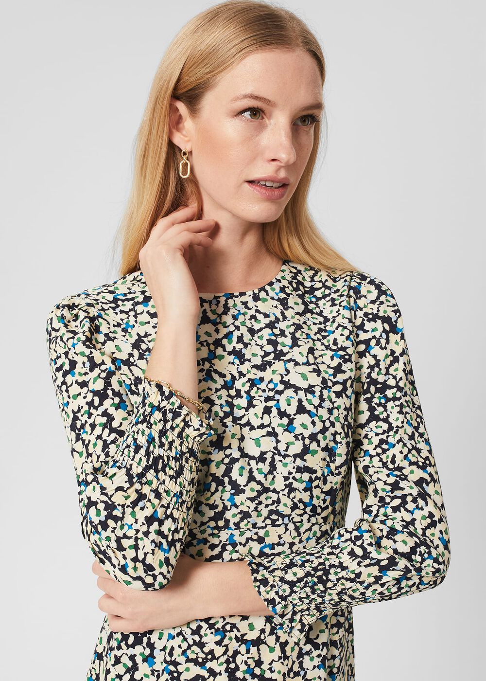 Renata Tea Dress, Multi, hi-res