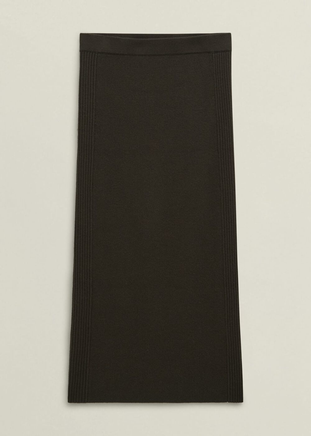 Wentworth Knit Skirt, Dark Olive, hi-res