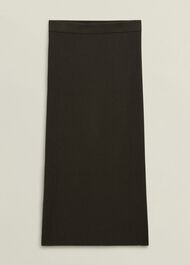 Wentworth Knit Skirt, Dark Olive, hi-res