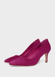 Adrienne Court Shoes, Deep Purple, hi-res