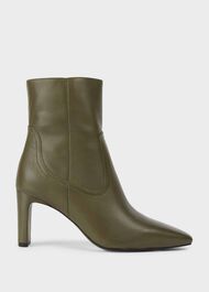 Fiona Leather Ankle Boots | Hobbs UK