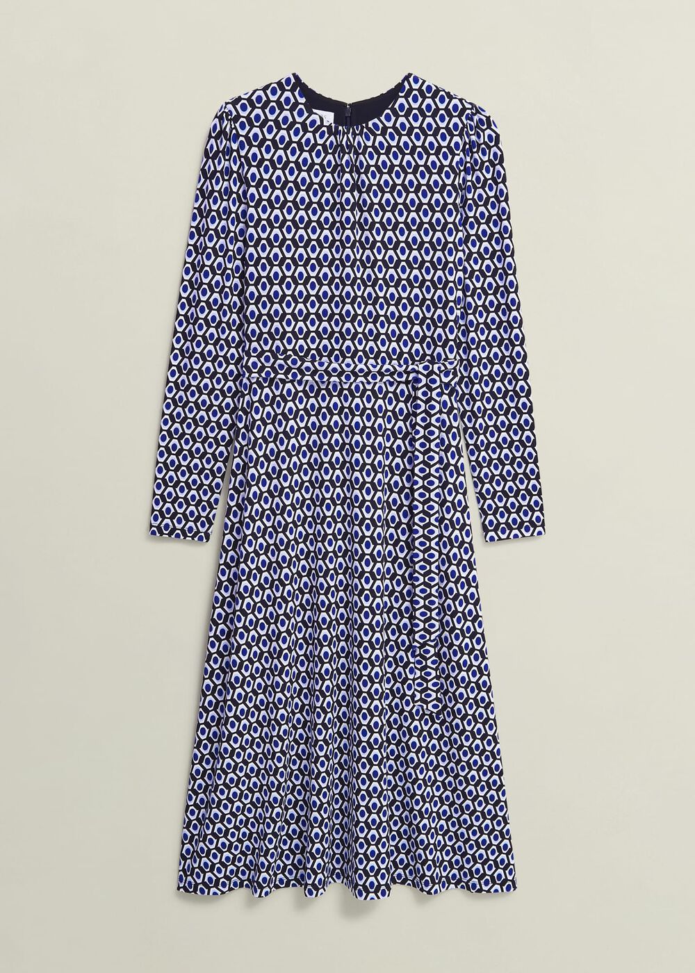 Petite Dakota Dress, Navy Multi, hi-res