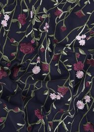 Emmy Embroidered Dress, Midnight Multi, hi-res