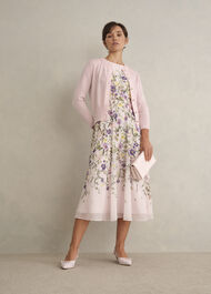 Tresco Cardigan, Pale Pink, hi-res