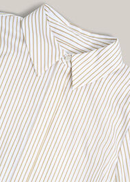 Andra Stripe Shirt, Neutral White, hi-res